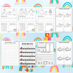 Summer Kids Worksheet 4+ year2