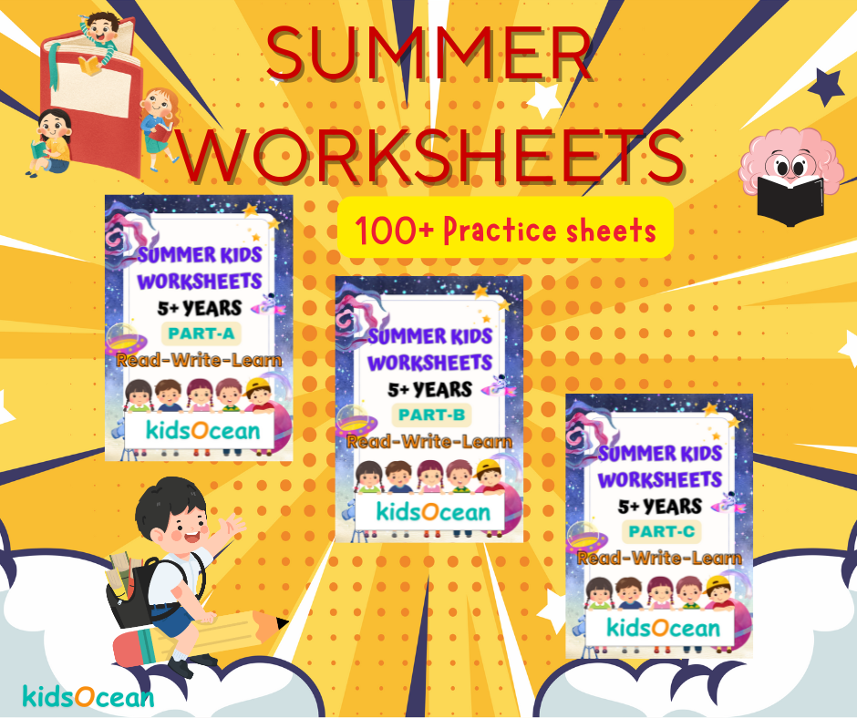 Age 5+Kids Worksheets