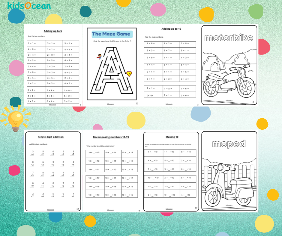 Age 6+Kids Worksheets4