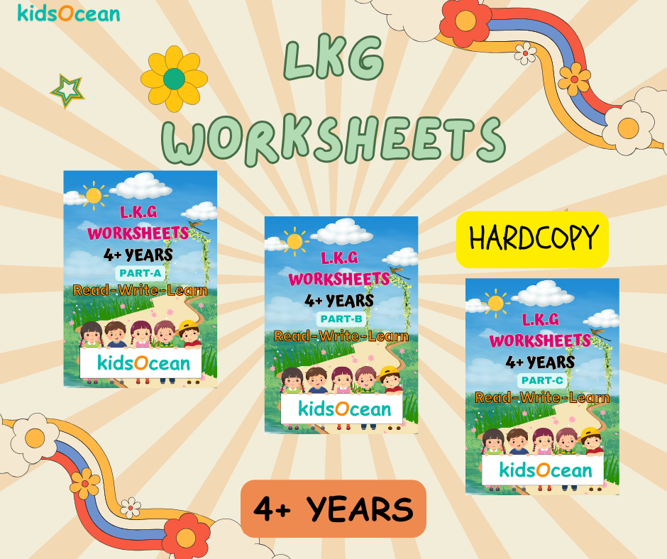 Age 4+ LKG Kids Worksheets