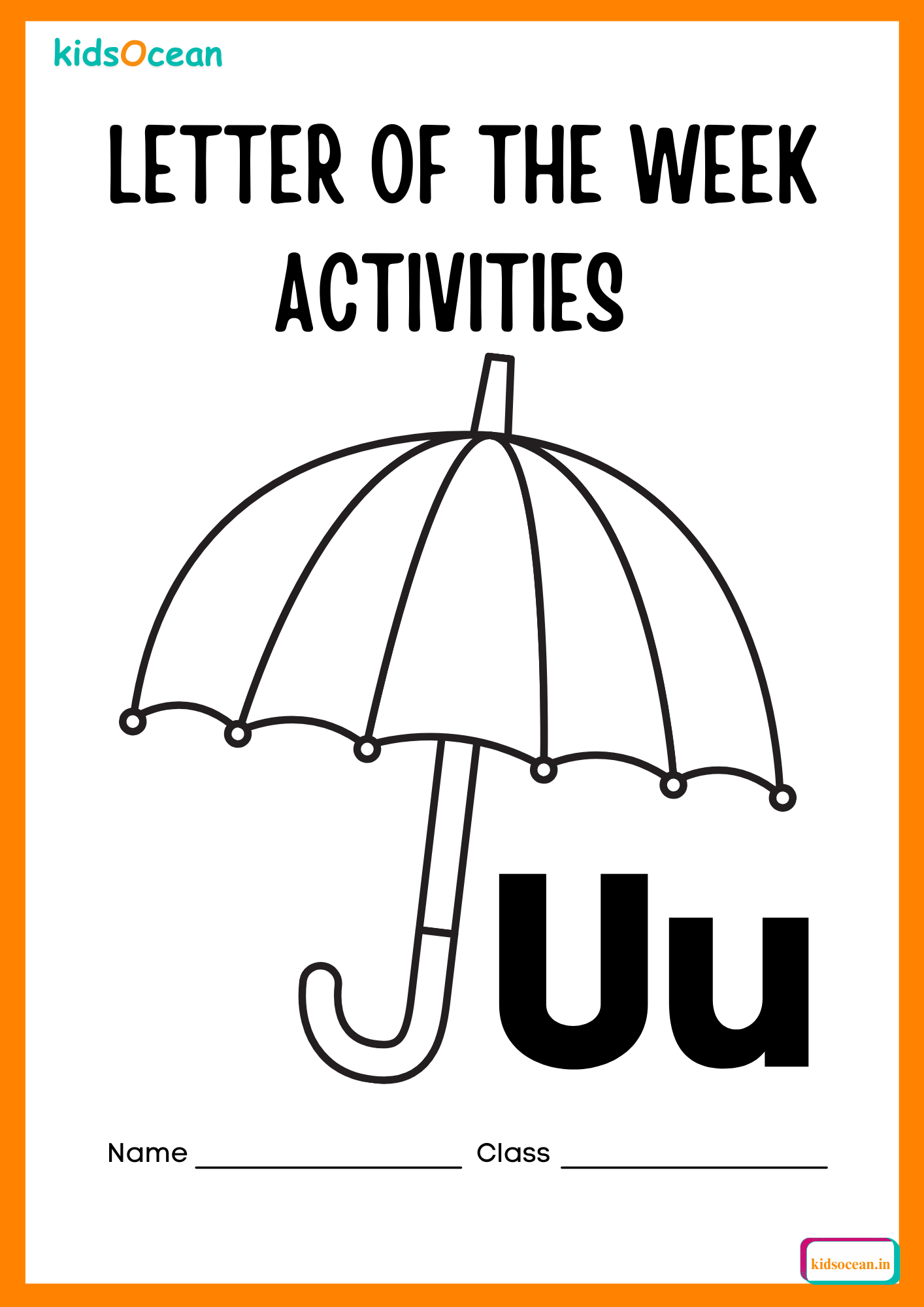 Letter of the week “U”