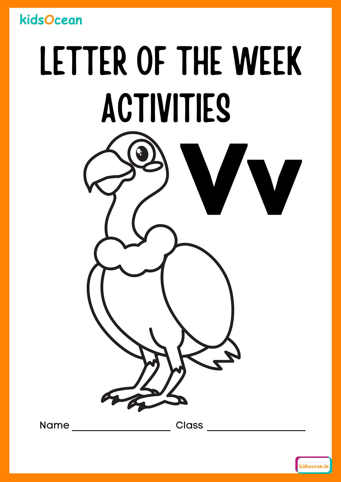 Letter of the week “V”