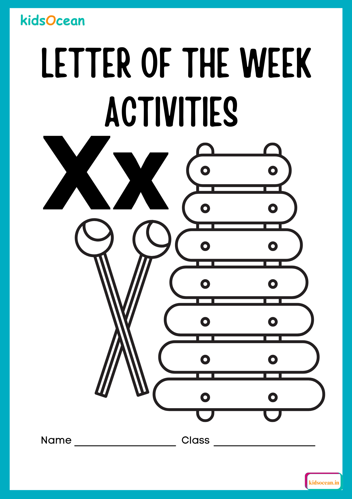 Letter of the week “X”