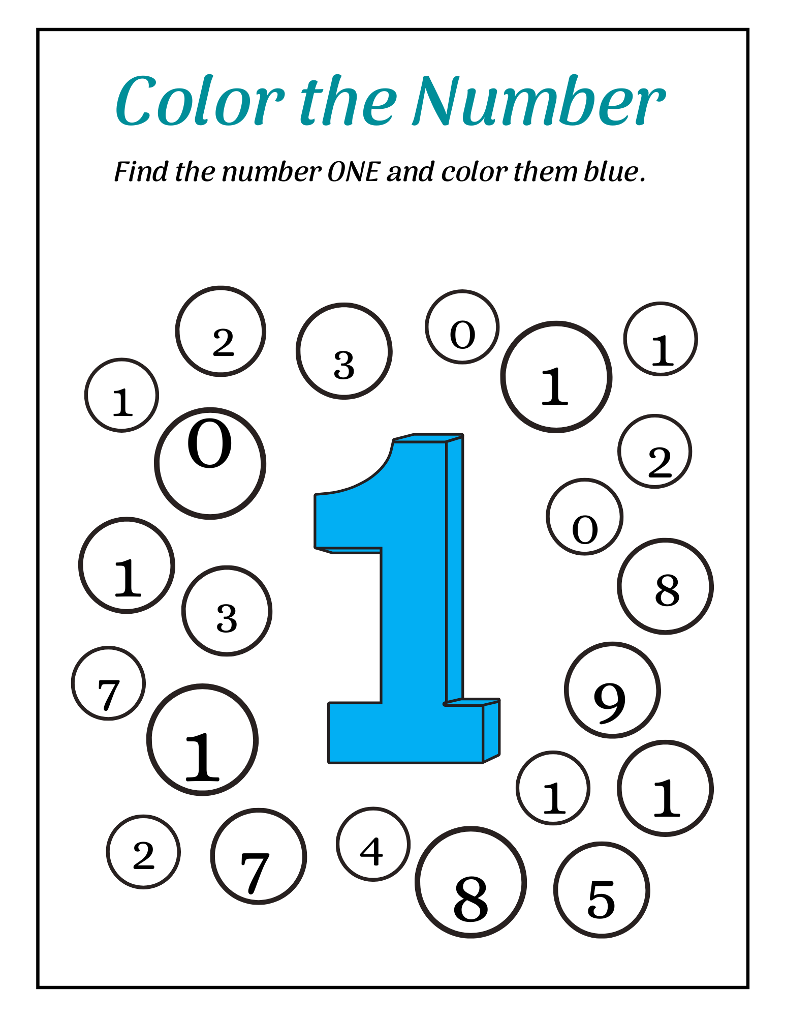 color the number.pdf